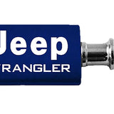 Jeep Wrangler Anodized Aluminum Valet Key Chain Fob - Official Licensed