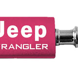 Jeep Wrangler Anodized Aluminum Valet Key Chain Fob - Official Licensed