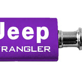 Jeep Wrangler Anodized Aluminum Valet Key Chain Fob - Official Licensed