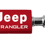 Jeep Wrangler Anodized Aluminum Valet Key Chain Fob - Official Licensed