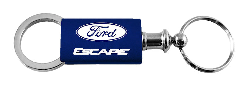 Ford Escape Anodized Aluminum Valet Key Chain Fob - Official Licensed