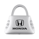 Honda Jeweled Purse Key Chain Fob - Silver - Official Licensed