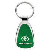 Toyota 4Runner Teardrop Key Chain Fob - Green - Official Licensed