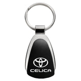 Celica Teardrop Key Chain Fob - Black - Official Licensed