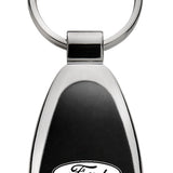 Ranchero Teardrop Key Chain Fob - Black - Official Licensed