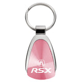 RSX Teardrop Key Chain Fob - Pink - Official Licensed