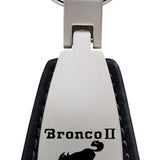 Ford Bronco II Leather Teardrop Key Chain Fob - Official Licensed