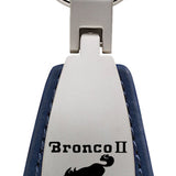 Ford Bronco II Leather Teardrop Key Chain Fob - Official Licensed