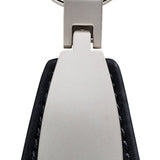 Dodge Leather Teardrop Key Chain Fob - Black - Official Licensed