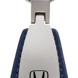 Honda Odyssey Leather Teardrop Key Chain Fob - Blue - Official Licensed