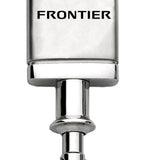 Nissan Frontier Satin-Chrome Valet Key Chain Fob - Silver - Official Licensed