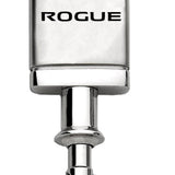 Nissan Rogue Satin-Chrome Valet Key Chain Fob - Silver - Official Licensed