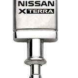 Nissan Xterra Satin-Chrome Valet Key Chain Fob - Silver - Official Licensed