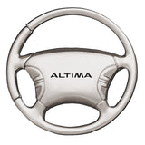 Nissan Altima Steering Wheel Key Chain Fob - Silver - Official Licensed