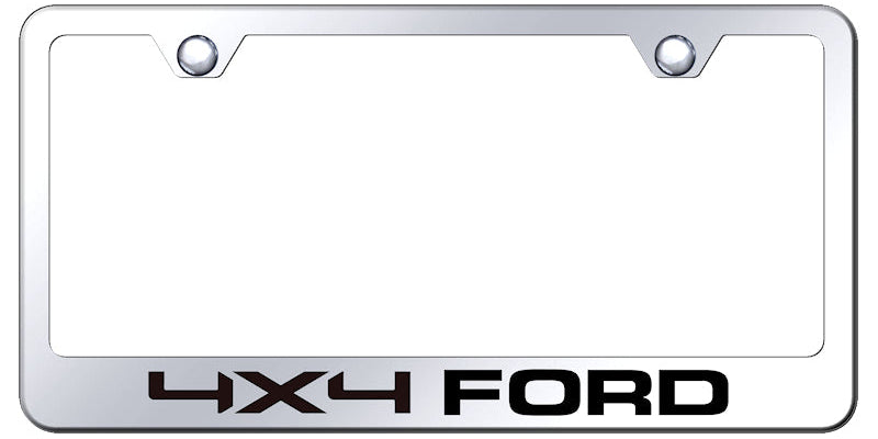 Ford 4X4 Standard License Plate Frame - Laser Etched - Official Licensed