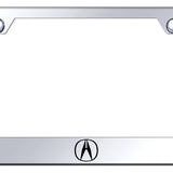 Acura (Logo Only) Standard License Plate Frame - Etched Mirrored - Official Licensed