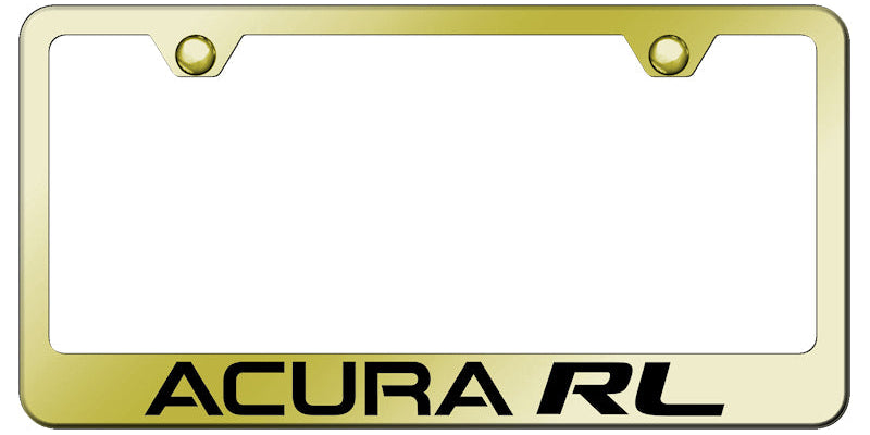 Acura RL Standard License Plate Frame - Laser Etched - Official Licensed