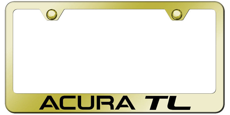 Acura TL Standard License Plate Frame - Laser Etched - Official Licensed