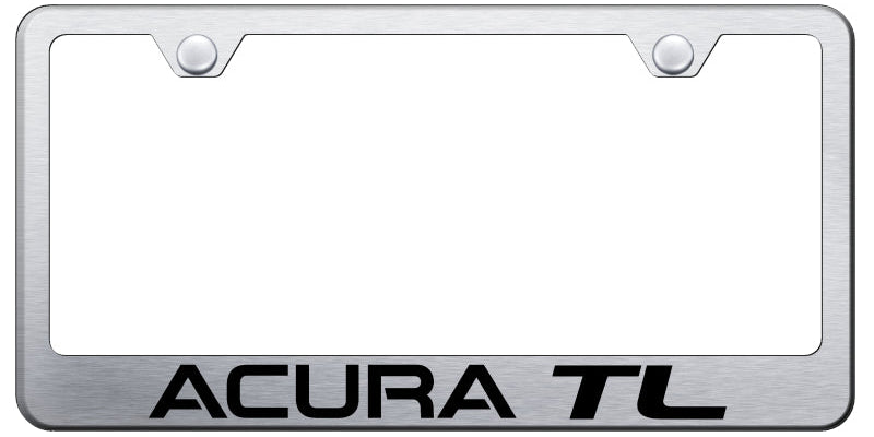 Acura TL Standard License Plate Frame - Laser Etched - Official Licensed