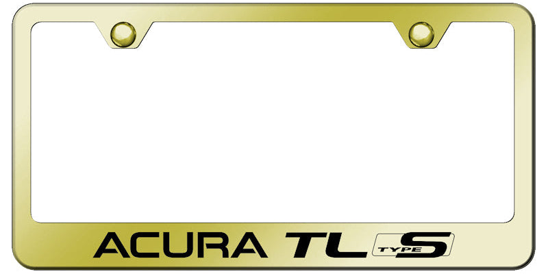 Acura TL Type S Standard License Plate Frame - Laser Etched - Official Licensed
