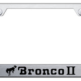 Ford Bronco II Standard License Plate Frame - Laser Etched - Official Licensed