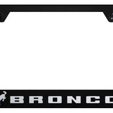 Ford Bronco 2020 Standard License Plate Frame - Laser Etched - Official Licensed