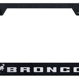 Ford Bronco 2020 Standard License Plate Frame - Laser Etched - Official Licensed