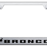 Ford Bronco 2020 Standard License Plate Frame - Laser Etched - Official Licensed