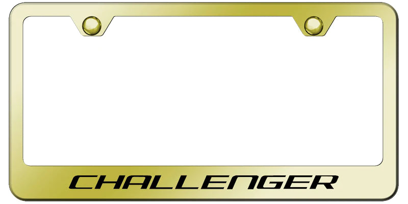 Dodge Challenger Standard License Plate Frame - Official Licensed