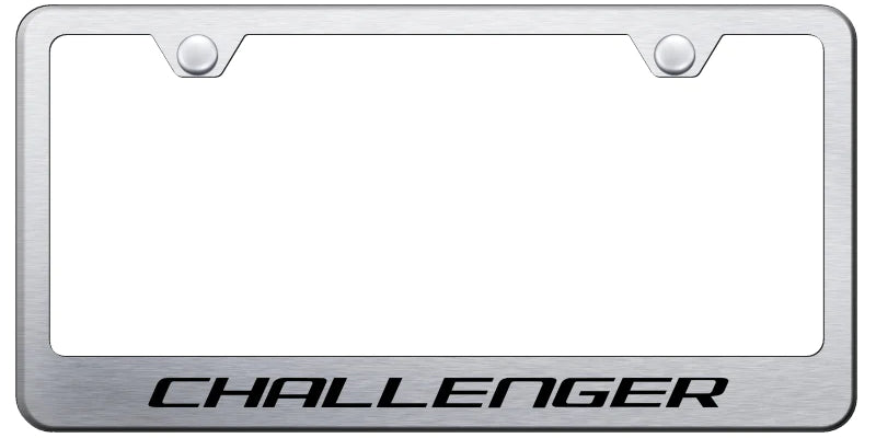 Dodge Challenger Standard License Plate Frame - Official Licensed
