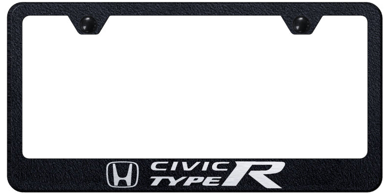 Honda Civic Type R Standard License Plate Frame - Official Licensed