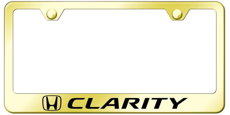 Honda Clarity Standard License Plate Frame - Official Licensed