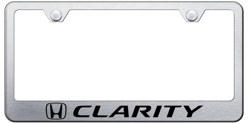 Honda Clarity Standard License Plate Frame - Official Licensed