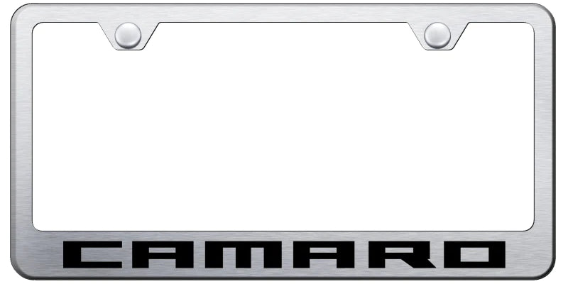 Chevrolet Camaro Standard License Plate Frame - Official Licensed