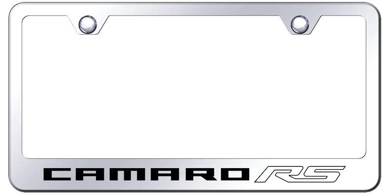 Chevrolet Camaro RS Standard License Plate Frame - Official Licensed