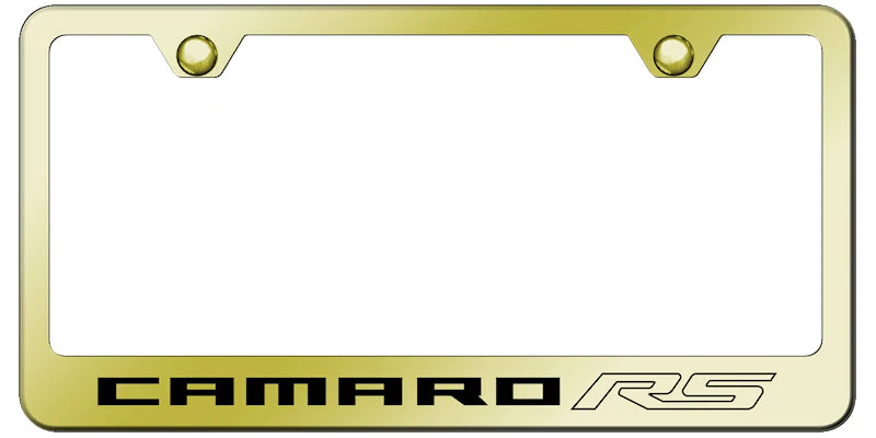 Chevrolet Camaro RS Standard License Plate Frame - Official Licensed