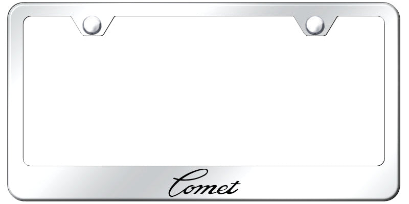 Ford Comet Standard License Plate Frame - Laser Etched - Official Licensed