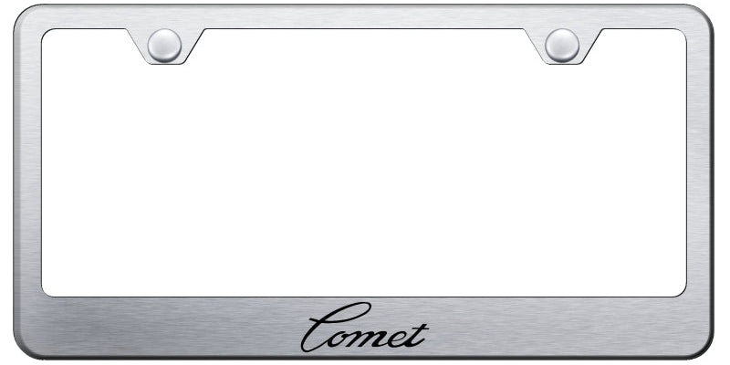 Ford Comet Standard License Plate Frame - Laser Etched - Official Licensed