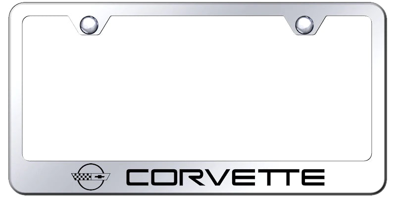 Chevrolet Corvette C4 Standard License Plate Frame - Official Licensed