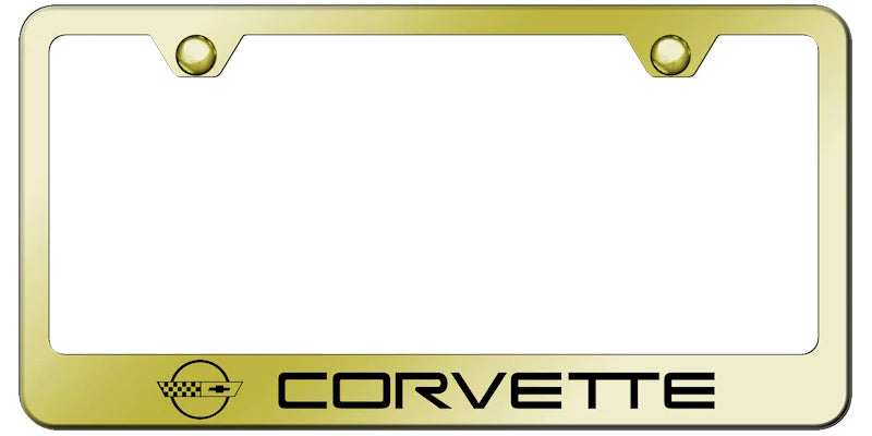 Chevrolet Corvette C4 Standard License Plate Frame - Official Licensed