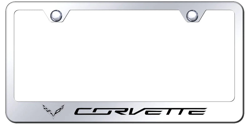 Chevrolet Corvette C7 Standard License Plate Frame - Official Licensed
