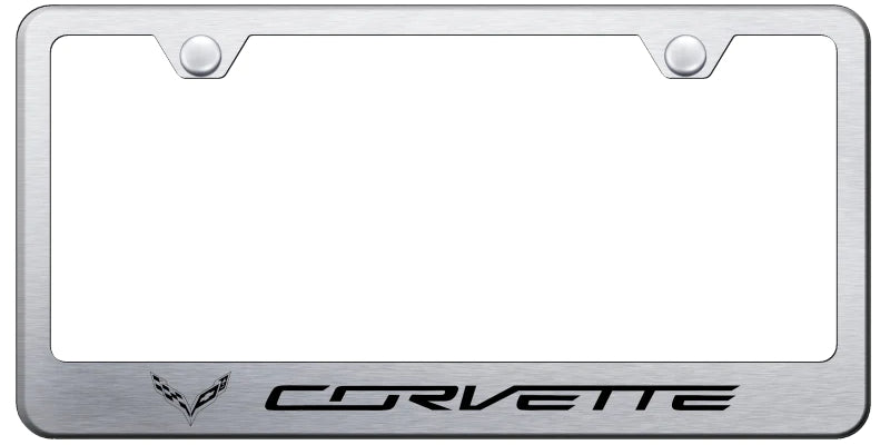 Chevrolet Corvette C7 Standard License Plate Frame - Official Licensed