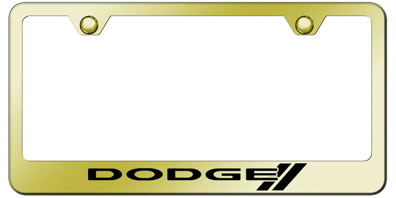 Dodge Stripe Standard License Plate Frame - Official Licensed