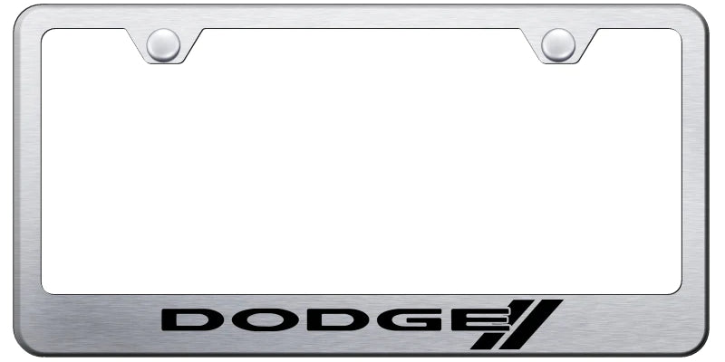 Dodge Stripe Standard License Plate Frame - Official Licensed