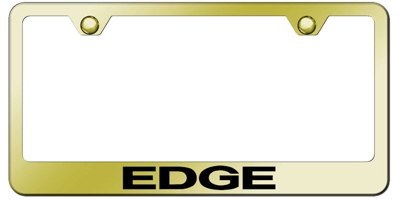 Ford Edge Standard License Plate Frame - Laser Etched - Official Licensed