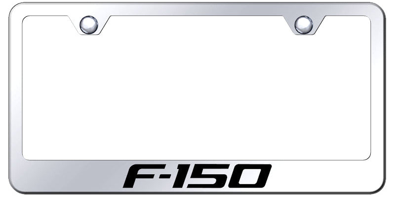Ford F-150 Standard License Plate Frame - Laser Etched - Official Licensed