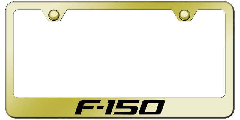 Ford F-150 Standard License Plate Frame - Laser Etched - Official Licensed