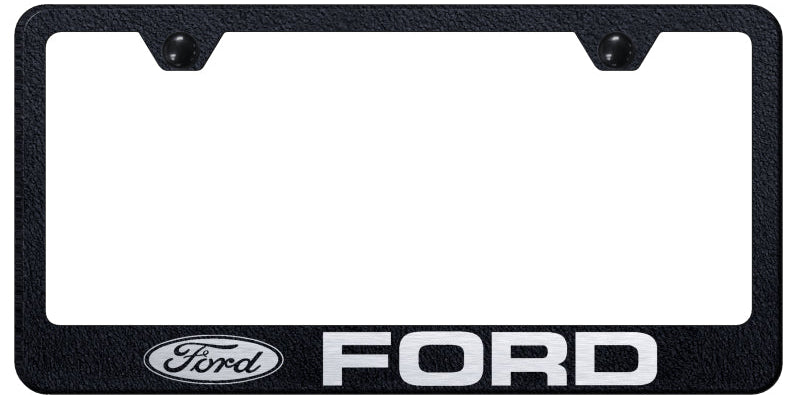Ford Standard License Plate Frame - Laser Etched - Official Licensed