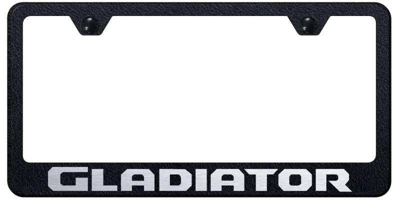Jeep Gladiator Standard License Plate Frame - Laser Etched - Official Licensed