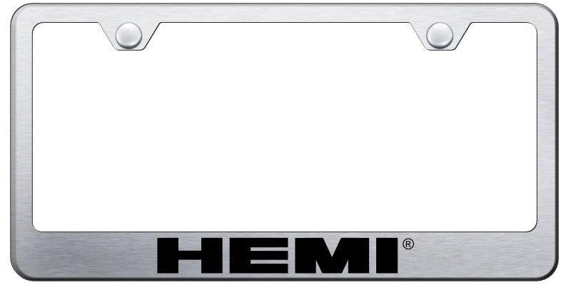 Mopar Hemi Standard License Plate Frame - Official Licensed